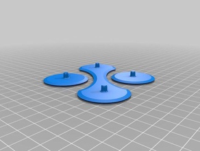 modio cifra - miniplate de la construcción los juguetes carácter 3d print model - Mito3D