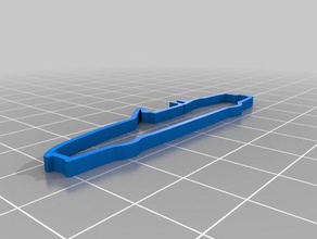 honda s2000 outline keychain other 3d print model - Mito3D