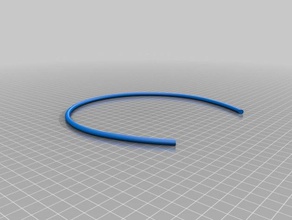 magic kundengebundene Haar-band Mode 3d print model - Mito3D