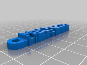 matheus organização personalizado 3d print model - Mito3D