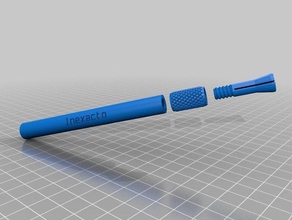 inexacto hobby-Messer hand tools customizer Griff Halter openscad 3d print model - Mito3D