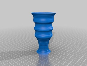 my customized vase 2 containers 3d print model - Mito3D