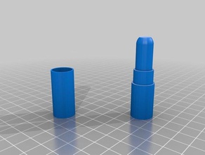 lip stick accesorios 3d print model - Mito3D