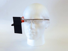 selfie di vetro art google glass fotografia 3d print model - Mito3D