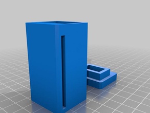 9v battery holder other 3d container 3d print model - Mito3D