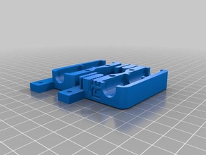 carriage base prusa i3 r2 nicola fala union mono mount 3d printer parts 3d print model - Mito3D