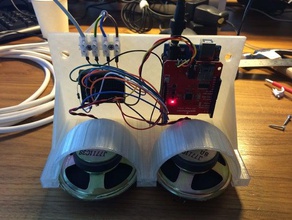açık arduino durumda hoparlör elektronik kutusu uno 3d print model - Mito3D