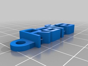 daniela organizzazione personalizzato 3d print model - Mito3D