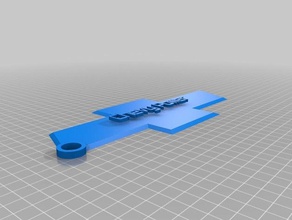 real chevy llaveros personalizado 3d print model - Mito3D