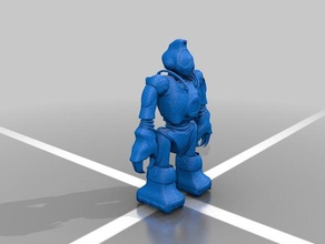 robosapien model robotlar robot gibi oyuncak 3d print model - Mito3D