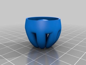 hemisphere vase 8 other 3d print model - Mito3D