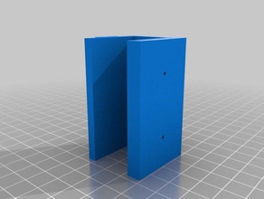 my customized customisable rod holder household 3d print model - Mito3D