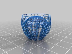 hemisphere vase 7 other 3d print model - Mito3D