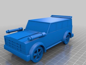 zırhlı araç oyuncaklar oyunlar özelleştirilmiş 3d print model - Mito3D
