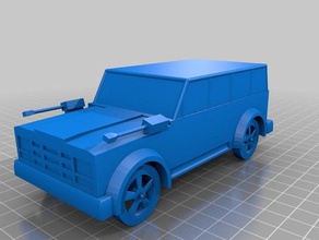 zırhlı araç oyuncaklar oyunlar özelleştirilmiş 3d print model - Mito3D