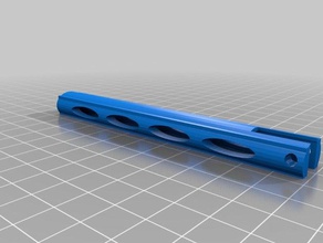 customizable butterfly knife comb household 3d pla tool 3d print model - Mito3D