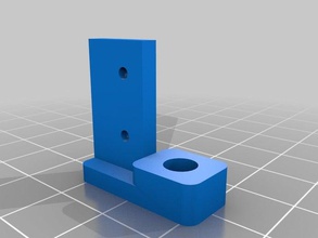 endstop holder mendelmax y-rail 3d printer parts 3d print model - Mito3D