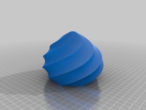 personalizado lâmpada buttom decoração 3d print model - Mito3D