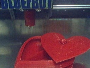 heart-shaped-box Schmuck 3d container Haushalt Roboter nützlich 3d print model - Mito3D