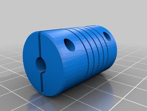 accouplement flexible 3d de l'imprimante pièces 3d print model - Mito3D