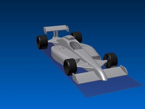 f1 Spielzeug-Auto Fahrzeuge Rennwagen 3d print model - Mito3D