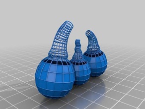 blob vase 4 d'autres 3d print model - Mito3D