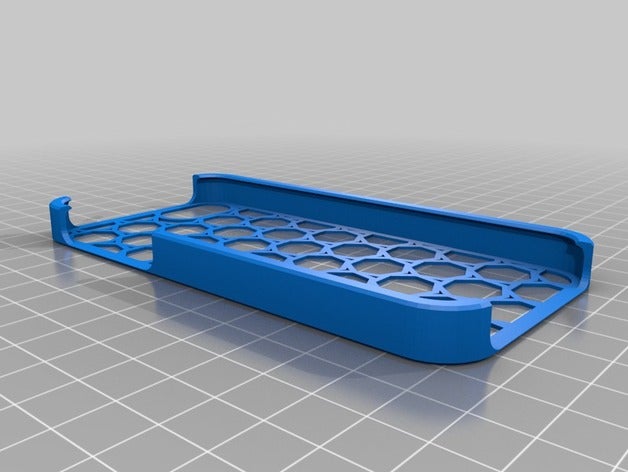 meine angepasste improvedphone case 5s mobile 3D print model - Mito3D