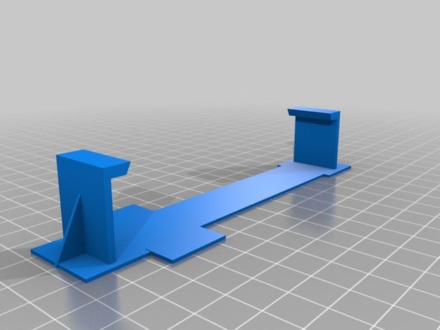 temper gauge bracket 3d printing 3D print model - Mito3D
