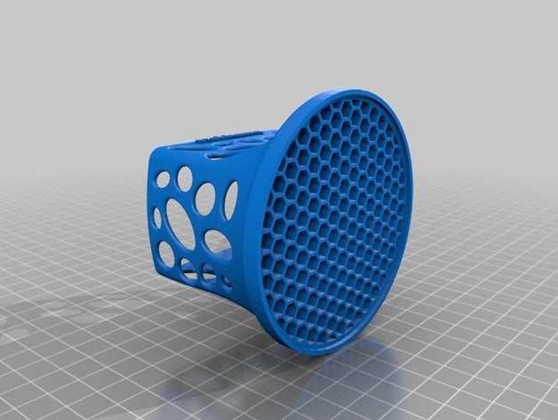 flash-Maske Kamera 3D print model - Mito3D