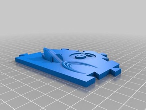 catan mavi x1 balık-10 d baskı 3d print model - Mito3D