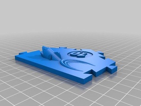 catan blue x1 fish-10 3d printing 3d print model - Mito3D