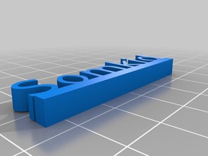 somkidsign outros 3d print model - Mito3D