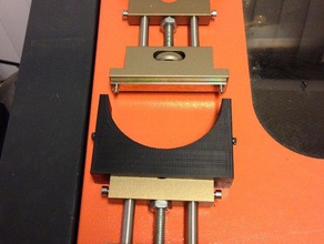 f4 tube adaptor machine tools co2 laser cutter lightobject mount 3d print model - Mito3D