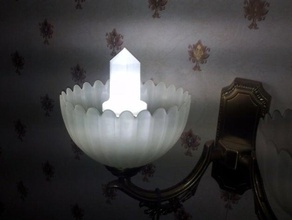 led lamp diffuser fashion 3d print model - Mito3D
