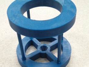 250-ml-Zentrifugenröhrchen-Halter tool Inhaber - Boxen Labor 3d print model - Mito3D