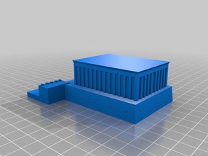 anitkabir de los edificios estructuras 3d print model - Mito3D