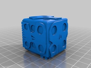 cleaned oogie boogies dice before christmas nightmare 3d print model - Mito3D