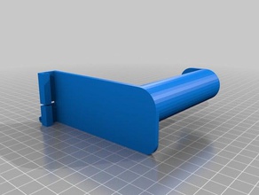 davinci rear filament spool hanger wider 3d printer accessories 3d print model - Mito3D
