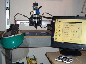shapeoko 2 raspberry pi b+ estação de trabalho computador 3d print model - Mito3D