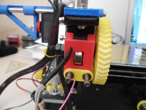 filament moniteur skrewed imprime en raison des embouteillages n'existent pas 3d de l'imprimante extrudeuses greg wade travaillant maintenant 3d print model - Mito3D