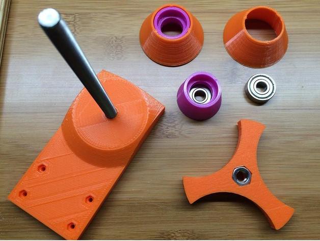 filament spool holder 3d Drucker Teile gadgets3d prusa i3 reprap g3d 3D print model - Mito3D