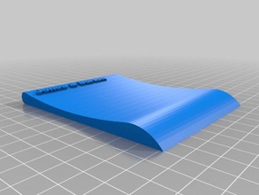 raspador de hielo mano herramientas tabla snowboard 3d print model - Mito3D