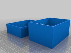 catan ressource de boîte rangement jeux 3d print model - Mito3D