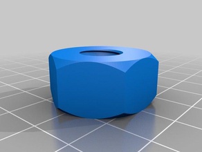 m10 grosse noix le bricolage personnalisé 3d print model - Mito3D