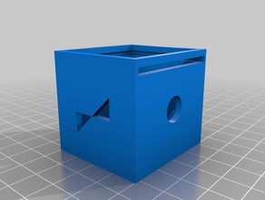 piccola scatola con coperchio scorrevole contenitori 3d print model - Mito3D