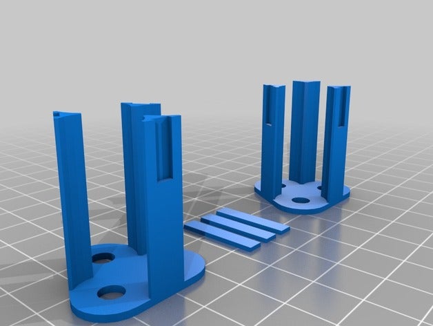 porta pilas v2 de reemplazo partes 3D print model - Mito3D