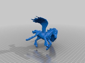 pegasus creature 3d print model - Mito3D