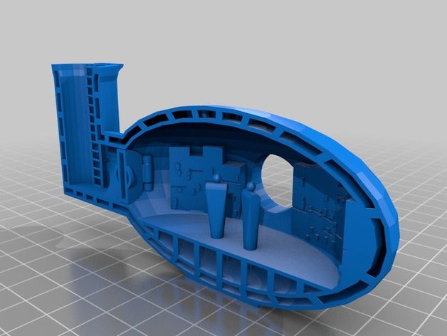 özel marscosy en az mars ikamet binalar yapılar 3D print model - Mito3D