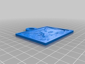 mi personalizados lithopane wesly 2d arte 3d print model - Mito3D
