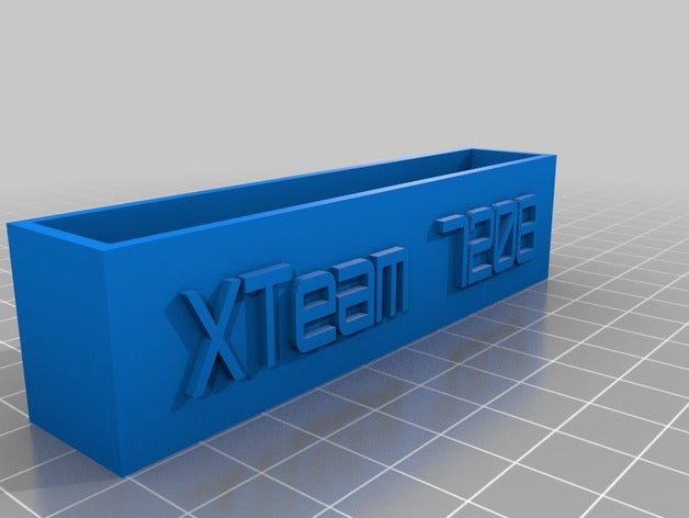 xteam card holder office customized 3D print model - Mito3D